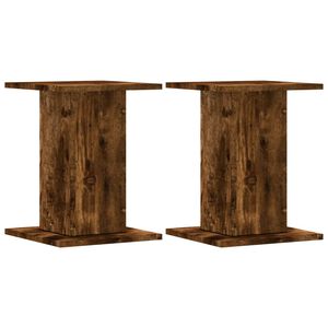 vidaXL Suportes p/ plantas 2 pcs 30x30x40 cm derivados de madeira