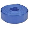 vidaXL Mangueira plana 50 m 1,5" PVC