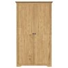 vidaXL Guarda-roupa com porta BODO Marrom mel 53,5 x 99 x 173 cm
