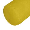 vidaXL Almofadas de Apoio 2 pcs Amarelo Ø 25 x 70 cm