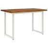vidaXL Mesa de Jantar Quadrada 120 x 70 x 75 cm