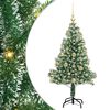 vidaXL &Aacute;rvore de Natal Artificial Coberta de Neve com Luzes de LED