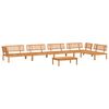 vidaXL 6 pcs conjunto de m&oacute;veis de paletes p/ jardim ac&aacute;cia maci&ccedil;a