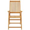 vidaXL 7 pcs conjunto de jantar para jardim 180x90x75 cm madeira de ac&aacute;cia maci&ccedil;a