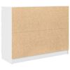 vidaXL Aparador 100x35x76 cm derivados de madeira branco