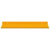 vidaXL Prateleira Flutuante 4 pcs Amarelo Mostarda 40 x 18 x 2,5 cm