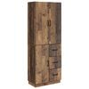 vidaXL Conjunto de Gabinete 2 pcs Madeira antiga Derivados de Madeira