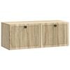 vidaXL Gabinete de TV de Parede Carvalho Sonoma 78,5 x 31 x 30 cm