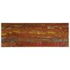 vidaXL Tampo de mesa retangular 140x50x2,5cm madeira recuperada maci&ccedil;a