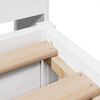 vidaXL Cama sem colch&atilde;o 180x200 cm madeira de pinho maci&ccedil;a branco