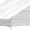 vidaXL Gazebo com telhado 17,84x5,88x3,75 m polietileno branco