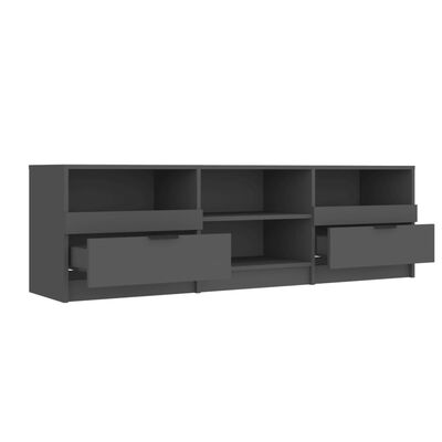 vidaXL Móvel para TV 150x33,5x45 cm derivados de madeira preto