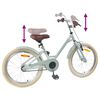 vidaXL Bicicleta Infantil 20 Polegadas para 6-11 Anos Verde Claro