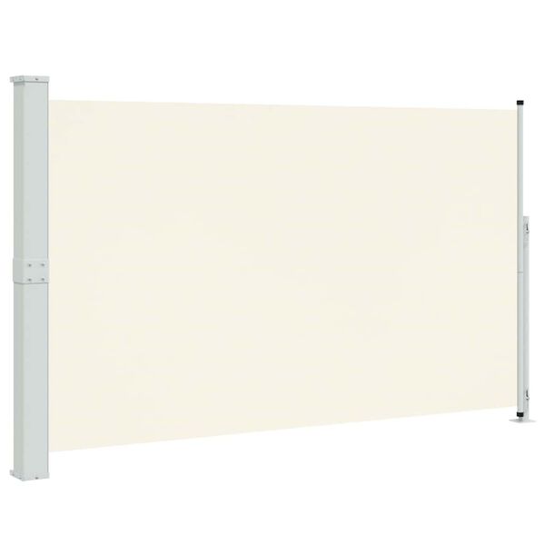vidaXL Toldo lateral retr&aacute;til para p&aacute;tio 180x300 cm creme