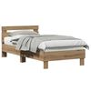 vidaXL Estrutura da Cama Carvalho Artesanal 193 x 95 x 88 cm