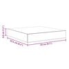 vidaXL Prateleiras de parede suspensas 2 pcs 23x23,5x3,8cm MDF branco