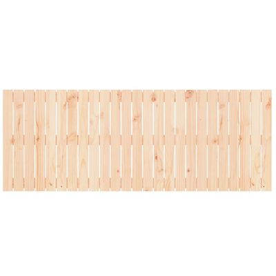 vidaXL Cabeceira de parede 159,5x3x60 cm madeira de pinho maciça