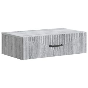 vidaXL Mesa Lateral de Parede 59 x 34,5 x 17 cm Derivados de Madeira