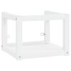 vidaXL Estrutura de parede p/ lavat&oacute;rio ferro 40x38x31 cm branco