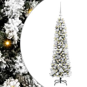vidaXL &Aacute;rvore de Natal Artificial Branco 120 cm PVC, Metal e Pl&aacute;stico