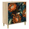 vidaXL Buffet LOCHEM Sonoma 69 x 33 x 75 cm Derivados de Madeira