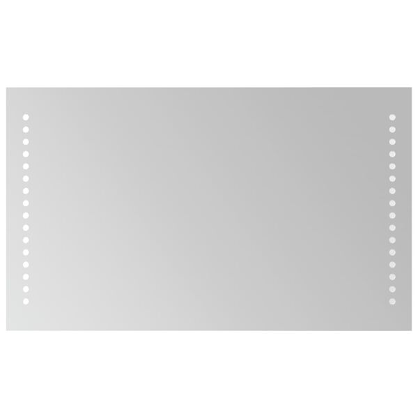 vidaXL Espelho de casa de banho com luzes LED 30x50 cm