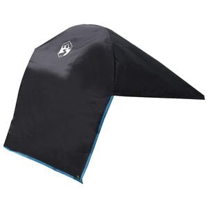 vidaXL Calota Preto e Azul 108 x 76 cm oxford