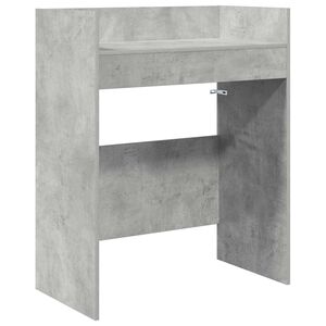 vidaXL Mesa de DJ Cinzento Cimento 62 x 45 x 102 cm
