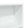 vidaXL Estante 80x30x114 cm derivados de madeira branco