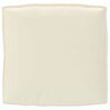 vidaXL Almofada Creme 80 x 80 x 12 cm Tecido Oxford