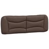 vidaXL Almofad&atilde;o de cabeceira Hvar 160 cm couro artificial castanho