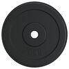 vidaXL Disco de muscula&ccedil;&atilde;o 20 kg ferro fundido