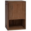 vidaXL Arm&aacute;rio Lateral de Banheiro Natural 45 x 30 x 70 cm
