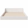 vidaXL Estrutura da Cama Branco 75 x 190 cm Madeira de Pinheiro S&oacute;lida