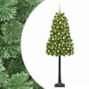 vidaXL &Aacute;rvore de Natal artificial com ramos articulados e bolas 120 cm