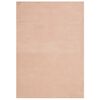 vidaXL Tapete pelo curto macio e lav&aacute;vel HUARTE 160x230 cm rosa-p&aacute;lido