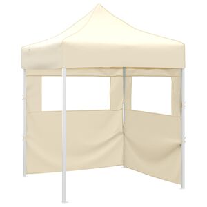 vidaXL Tenda de Festa 200 x 200 x 315 cm Creme Tecido Oxford