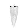 vidaXL Candelabro pendente 22 x 58 cm