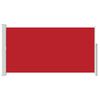 vidaXL Toldo lateral retr&aacute;til para p&aacute;tio 170x300 cm vermelho
