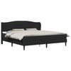vidaXL Estrutura da Cama Preto 180 x 200 cm Couro Sint&eacute;tico