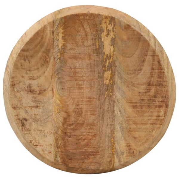 vidaXL Cadeiras de bar 2 pcs madeira de mangueira maciça