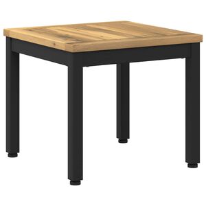 vidaXL Mesa de centro Branco e Preto 40 x 40,5 x 36 cm