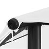vidaXL Gazebo 4x4x3 m 180 g/m&sup2; branco