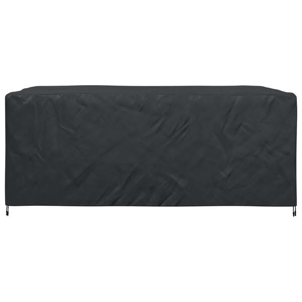 vidaXL Capa para M&oacute;veis Liso Preto 270 x 180 x 90 cm 420D