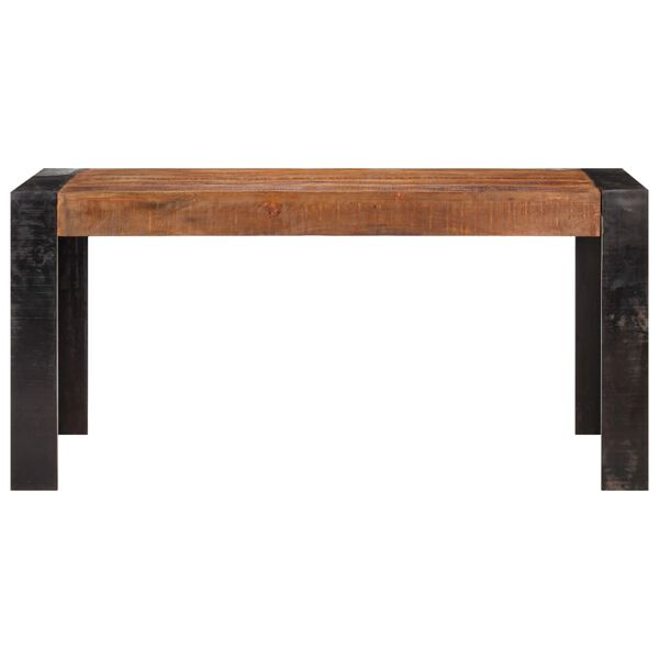 vidaXL Mesa de jantar 160x80x76 cm madeira mangueira maci&ccedil;a