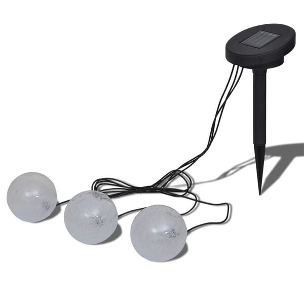 Bola Luz LED Solar Flutuante para Piscina Lagoa