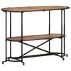 vidaXL Mesa consola 110x42x76 cm madeira de ac&aacute;cia maci&ccedil;a
