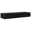 vidaXL Mesa de Est&uacute;dio Carvalho Preto 110 x 40 x 19,5 cm