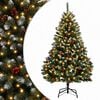 vidaXL &Aacute;rvore de Natal Articulada Artificial 180 cm 300 LED