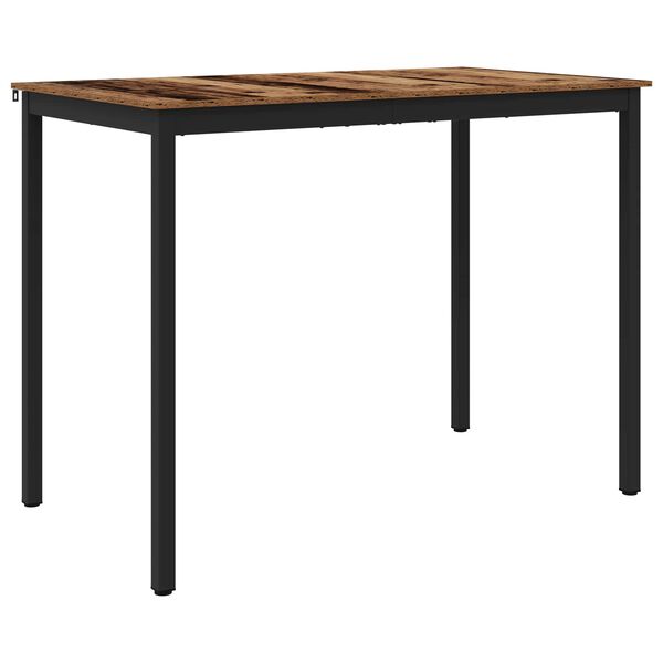 vidaXL Mesa de Bar em P&eacute; Madeira processada